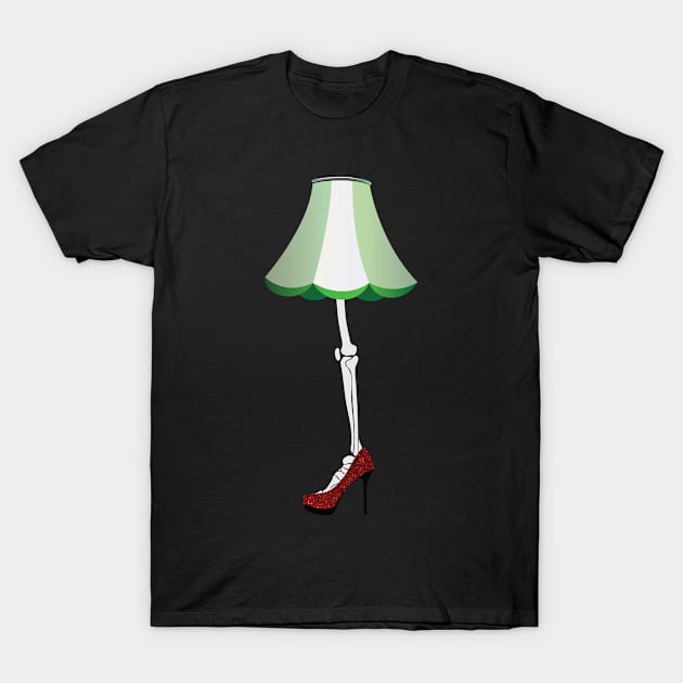 Spooky Leg Lamp T-Shirt by imlying